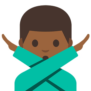 Emoji U1f645 1F3fe 200D 2642