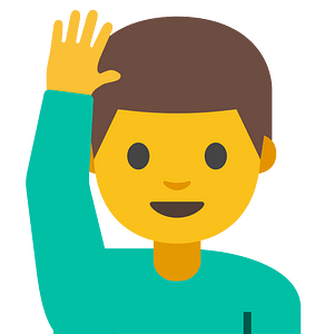 Emoji U1f64b 200D 2642