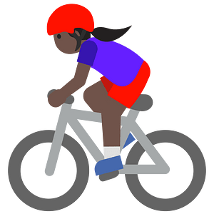 Emoji U1f6b4 1F3ff 200D 2640