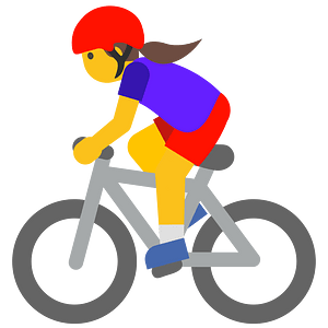 Emoji U1f6b4 200D 2640