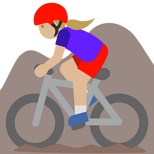Emoji U1f6b5 1F3fc 200D 2640