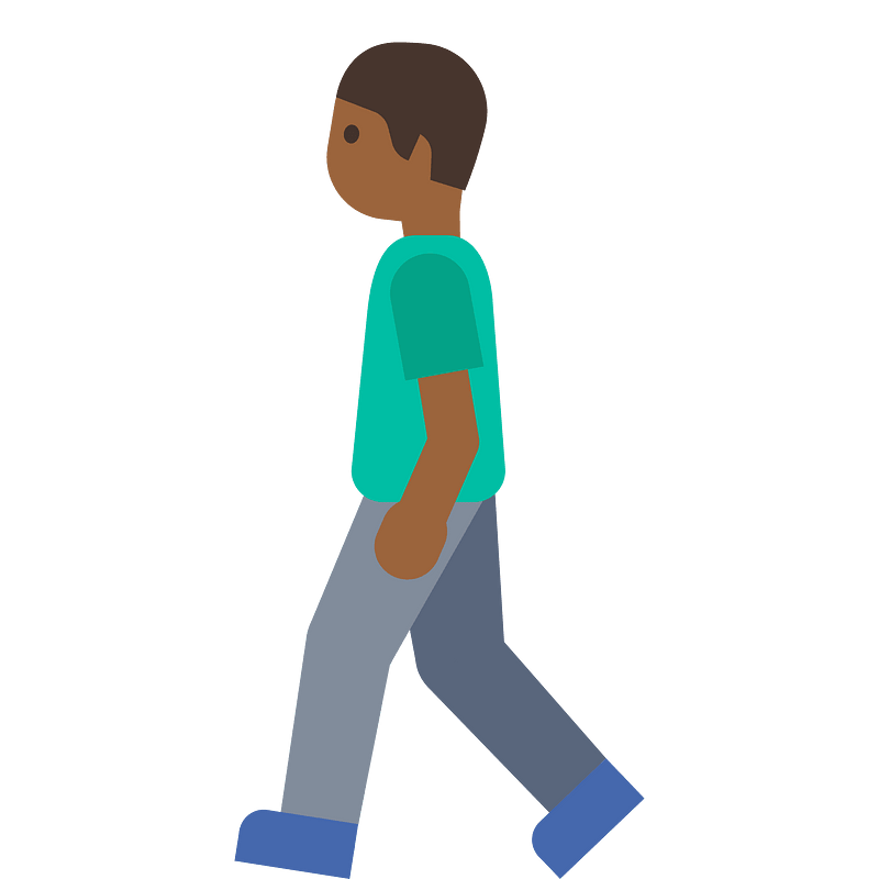 Emoji U1f6b6 1F3fe