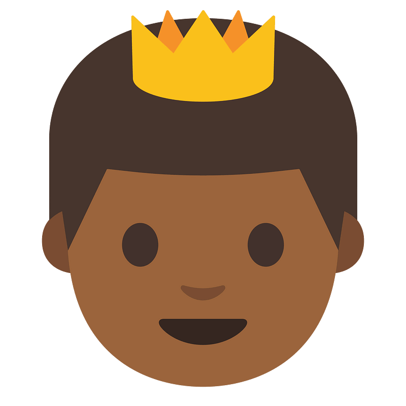 Emoji U1f934 1F3fe