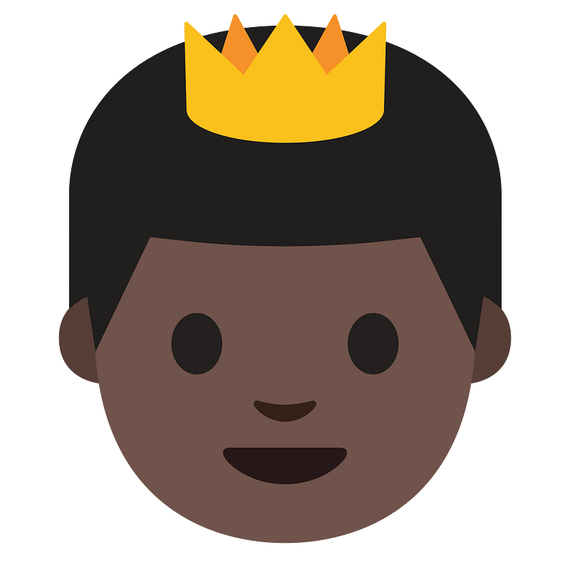 Emoji U1f934 1F3ff