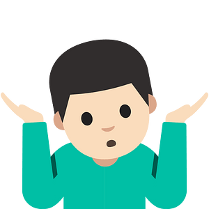 Emoji U1f937 1F3fb 200D 2642
