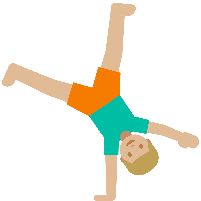 Emoji U1f938 1F3fc 200D 2642