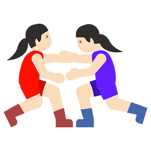 Emoji U1f93c 1F3fb 200D 2640