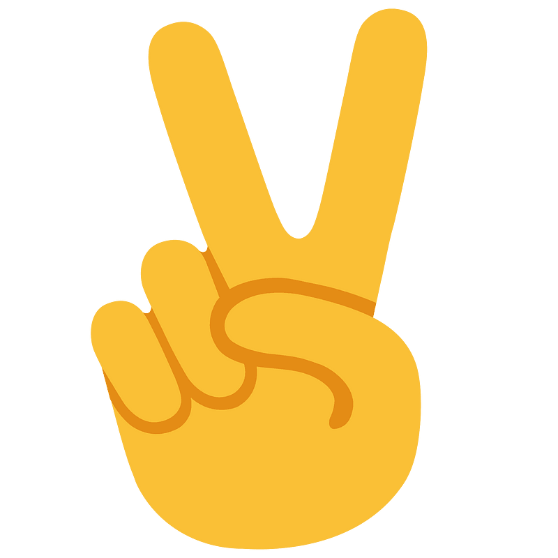 Emoji U270c