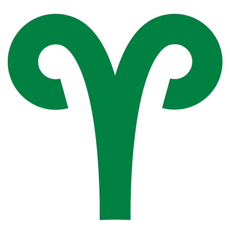 Green Aries Emoji