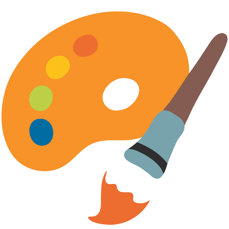 Noto Emoji Kitkat 1F3a8