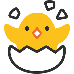 Noto Emoji Kitkat 1F423