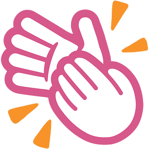 Noto Emoji Kitkat 1F44f