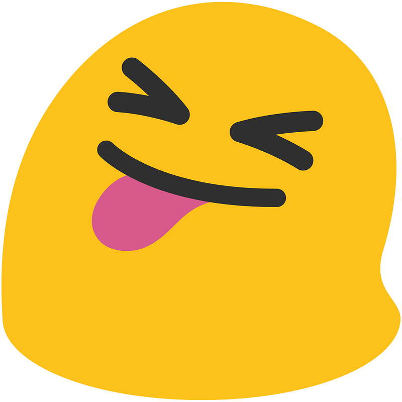 Noto Emoji Kitkat 1F61d