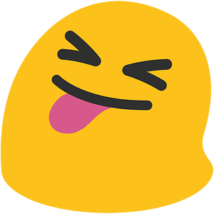 Noto Emoji Kitkat 1F61d