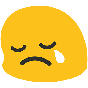 Noto Emoji Kitkat 1F622