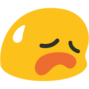 Noto Emoji Kitkat 1F625
