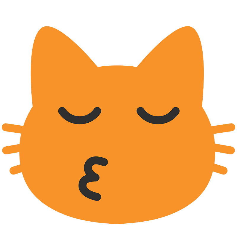 Noto Emoji Kitkat 1F63d