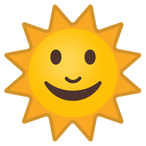 Noto Emoji Oreo 1F31e