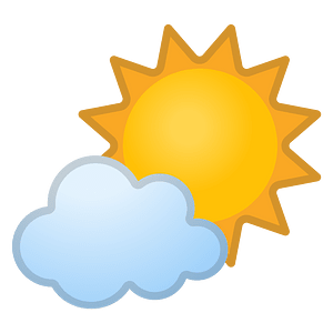 Noto Emoji Oreo 1F324