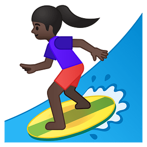 Noto Emoji Oreo 1F3c4 1F3ff 200D 2640