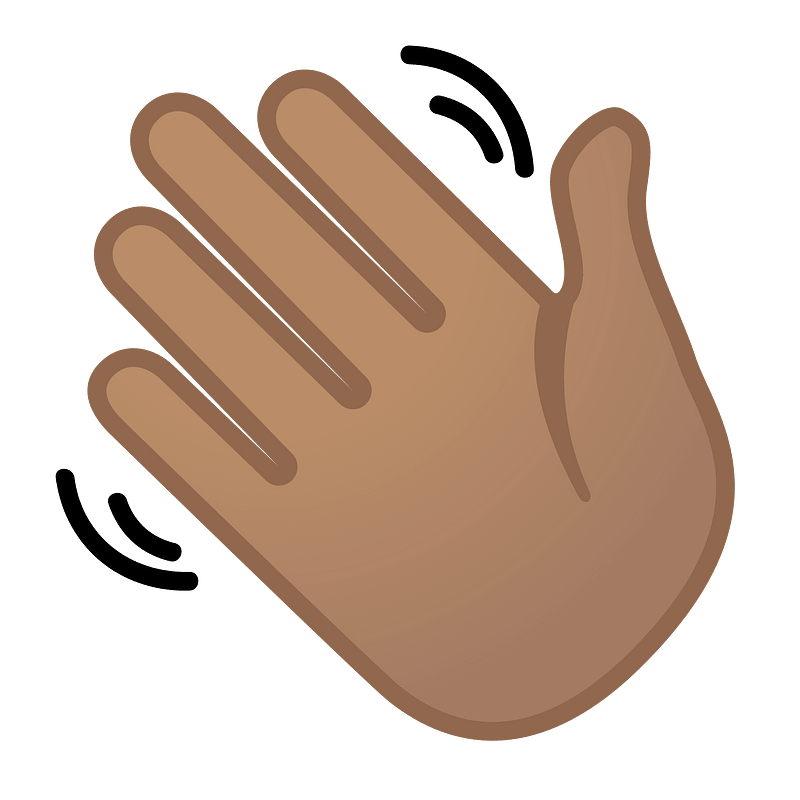 Noto Emoji Oreo 1F44b 1F3fd