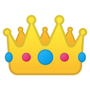 Noto Emoji Oreo 1F451