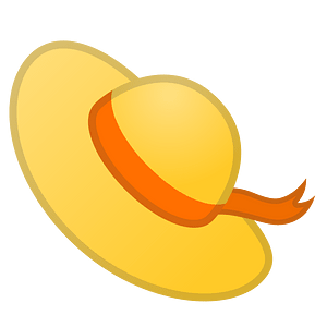 Noto Emoji Oreo 1F452