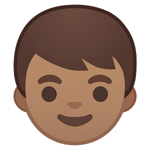 Noto Emoji Oreo 1F466 1F3fd