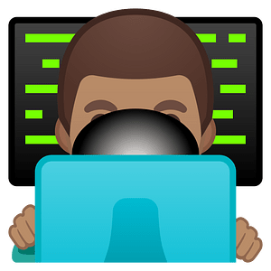 Noto Emoji Oreo 1F468 1F3fd 200D 1F4bb