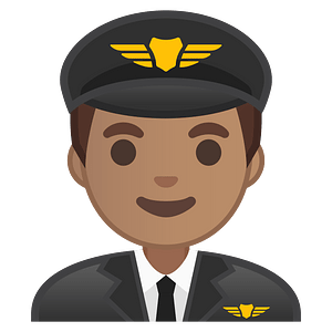 Noto Emoji Oreo 1F468 1F3fd 200D 2708