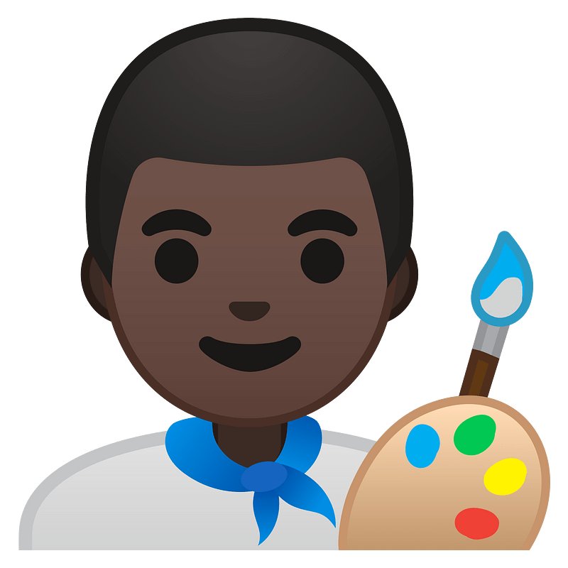 Noto Emoji Oreo 1F468 1F3ff 200D 1F3a8