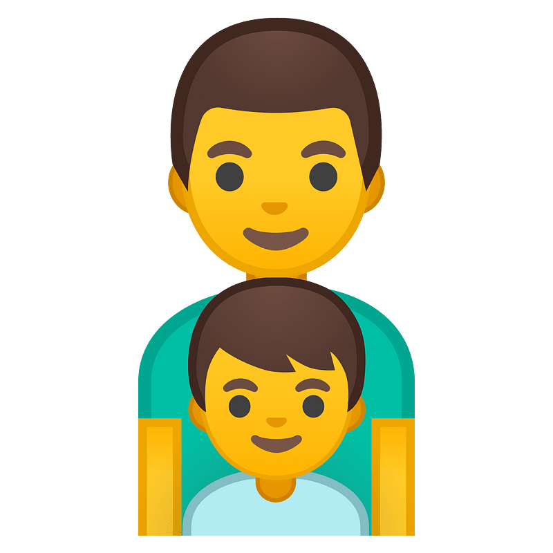 Noto Emoji Oreo 1F468 200D 1F466