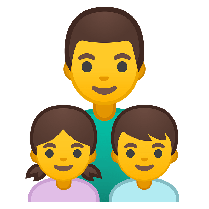 Noto Emoji Oreo 1F468 200D 1F467 200D 1F466