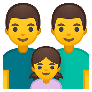 Noto Emoji Oreo 1F468 200D 1F468 200D 1F467