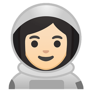 Noto Emoji Oreo 1F469 1F3fb 200D 1F680