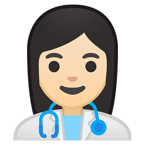Noto Emoji Oreo 1F469 1F3fb 200D 2695