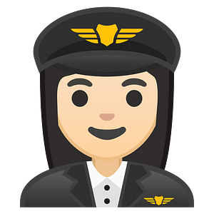 Noto Emoji Oreo 1F469 1F3fb 200D 2708