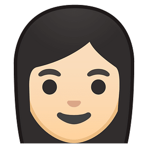 Noto Emoji Oreo 1F469 1F3fb