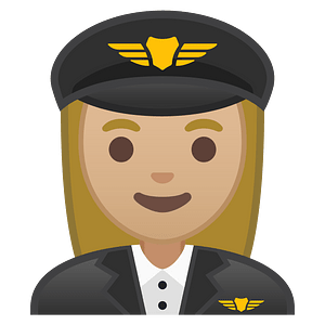 Noto Emoji Oreo 1F469 1F3fc 200D 2708