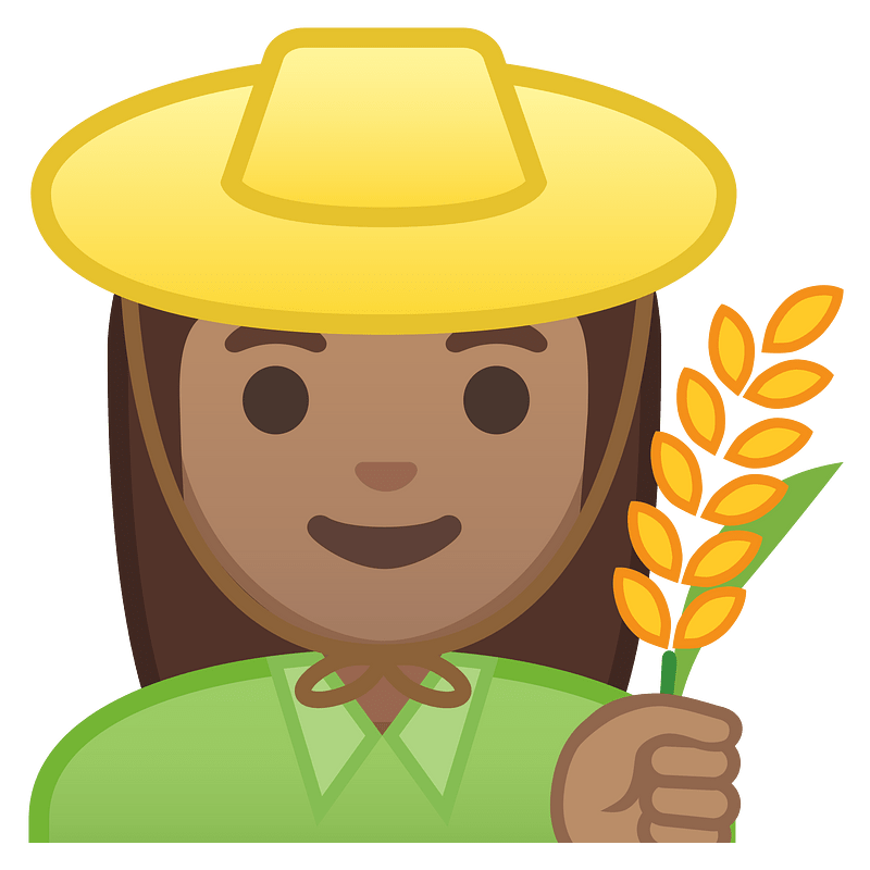 Noto Emoji Oreo 1F469 1F3fd 200D 1F33e