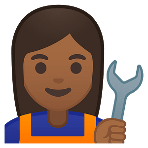 Noto Emoji Oreo 1F469 1F3fe 200D 1F527