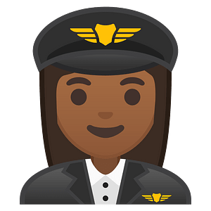 Noto Emoji Oreo 1F469 1F3fe 200D 2708