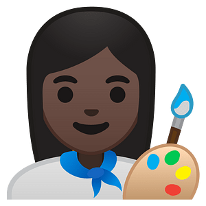 Noto Emoji Oreo 1F469 1F3ff 200D 1F3a8