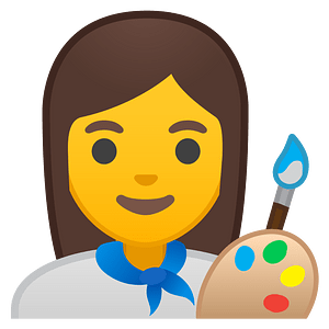 Noto Emoji Oreo 1F469 200D 1F3a8