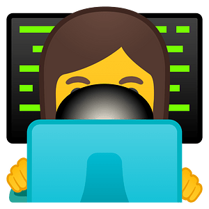 Noto Emoji Oreo 1F469 200D 1F4bb