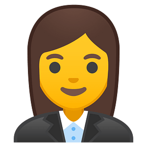 Noto Emoji Oreo 1F469 200D 1F4bc