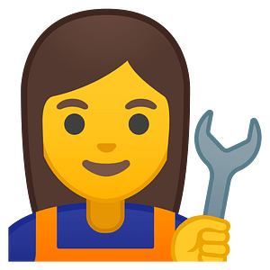 Noto Emoji Oreo 1F469 200D 1F527