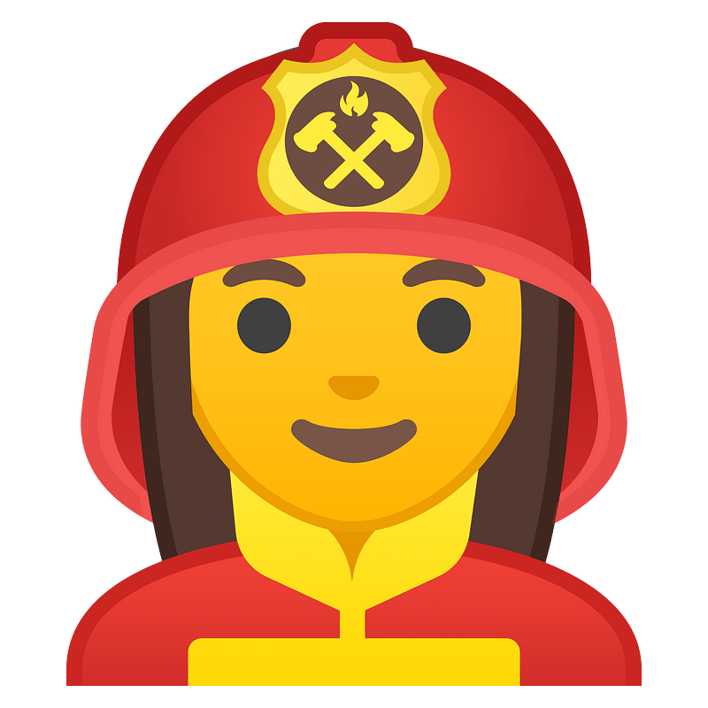 Noto Emoji Oreo 1F469 200D 1F692