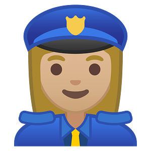 Noto Emoji Oreo 1F46e 1F3fc 200D 2640