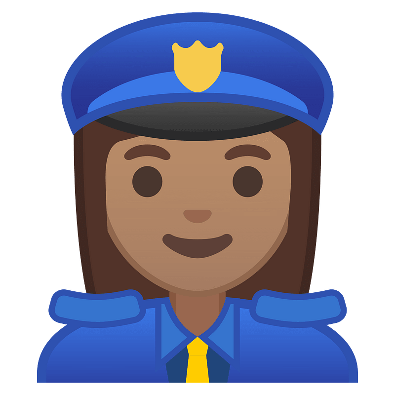 Noto Emoji Oreo 1F46e 1F3fd 200D 2640
